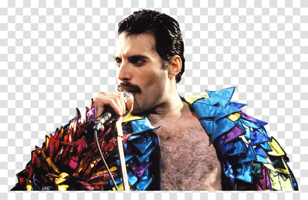 Freddie Mercury Upvote Imgur, Person, Human, Microphone, Electrical Device Transparent Png