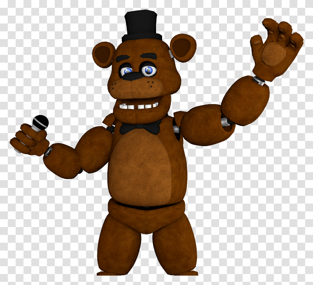 Freddy Fazbear Sfm, Toy, Sweets, Food, Confectionery Transparent Png
