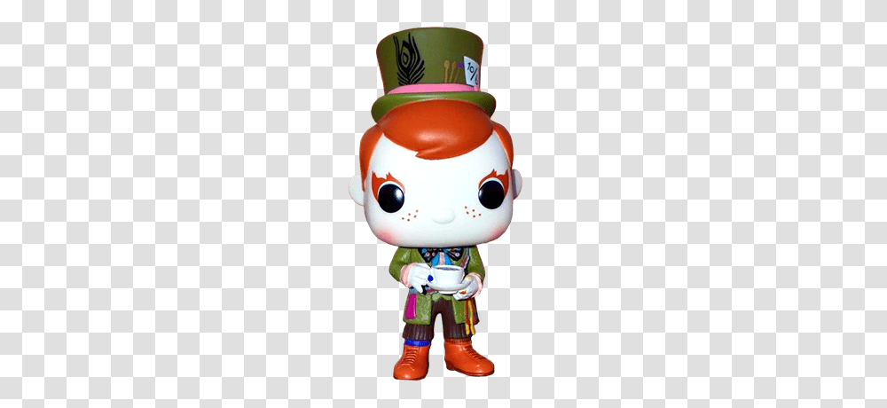 Freddy Funko Pop Mad Hatter, Toy, Doll, Figurine Transparent Png
