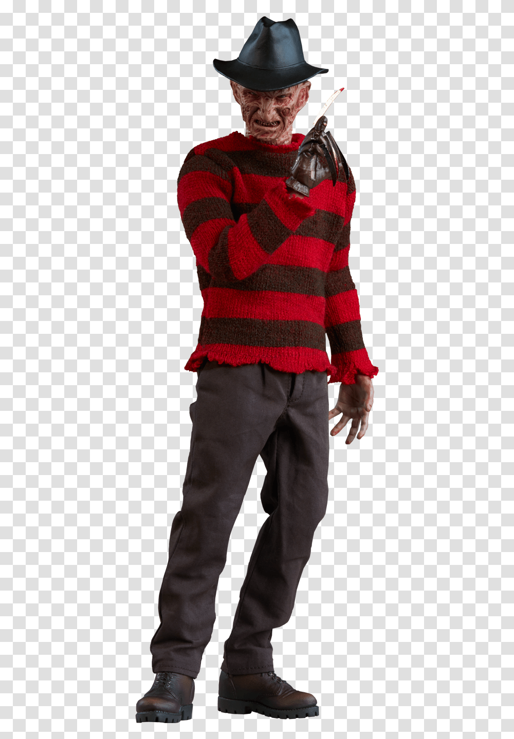 Freddy Krueger Background, Sleeve, Person, Long Sleeve Transparent Png