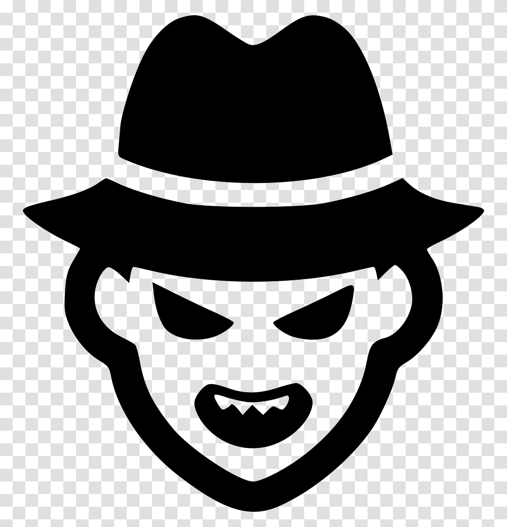 Freddy Krueger Jason Voorhees Pinhead Michael Myers Jason Halloween Clip Art, Apparel, Stencil, Baseball Cap Transparent Png