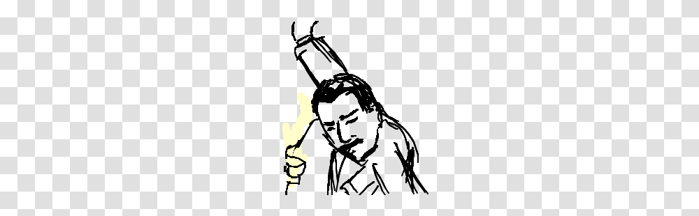 Freddy Mercury Rising From The Grave Success Drawing, Light Transparent Png