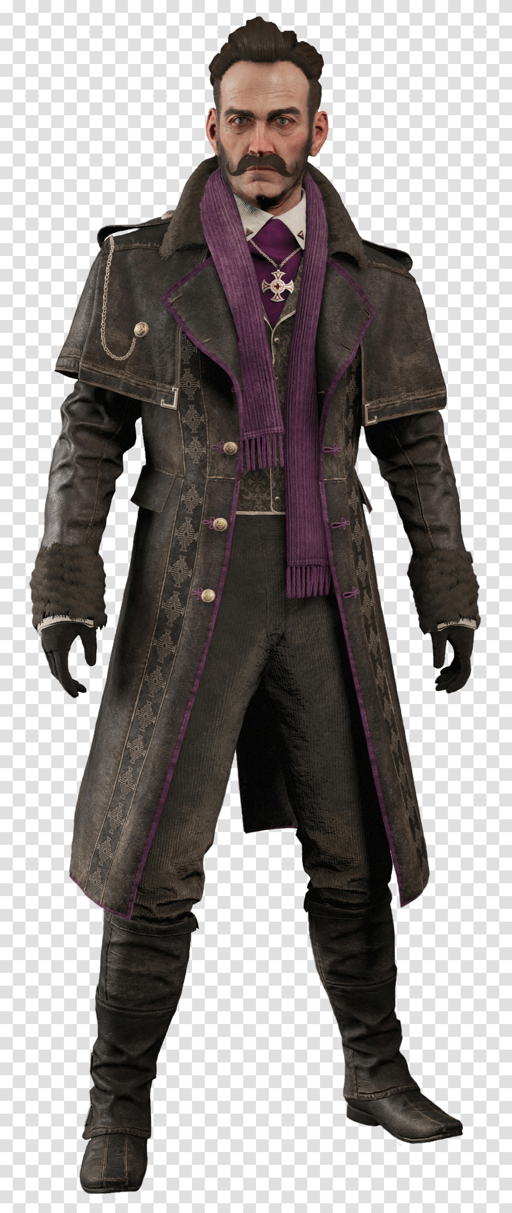 Frederick Abberline Assassin's Creed, Apparel, Overcoat, Trench Coat Transparent Png