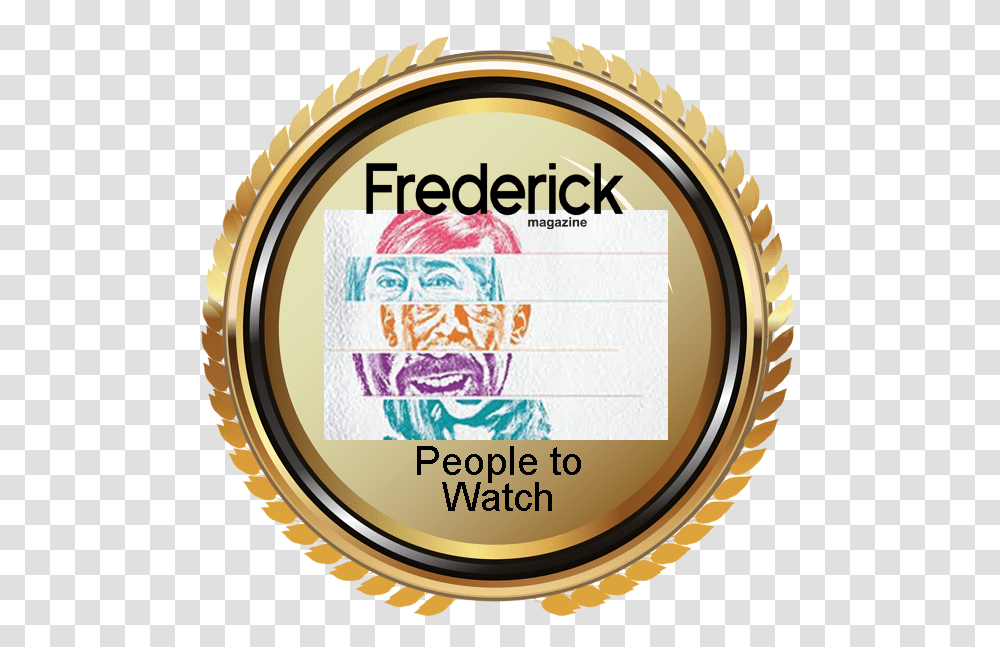 Fredmag Circle, Label, Gold, Clock Tower Transparent Png