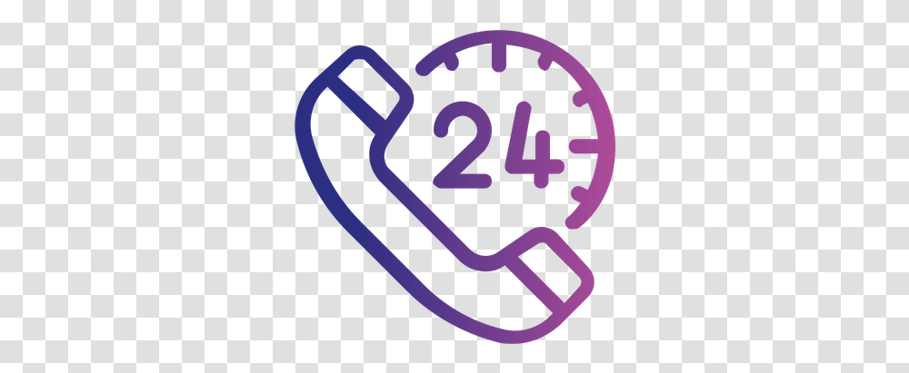 Free 24 Hour Call Service Line Icon Available In Svg Call And Message Icon, Number, Symbol, Text, Alphabet Transparent Png