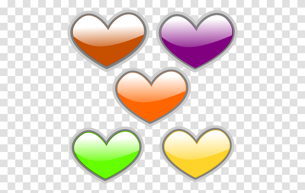 Free 3 Heart Cliparts Download Clip Art Background Hearts Multicolored, Pillow, Cushion, Interior Design, Indoors Transparent Png
