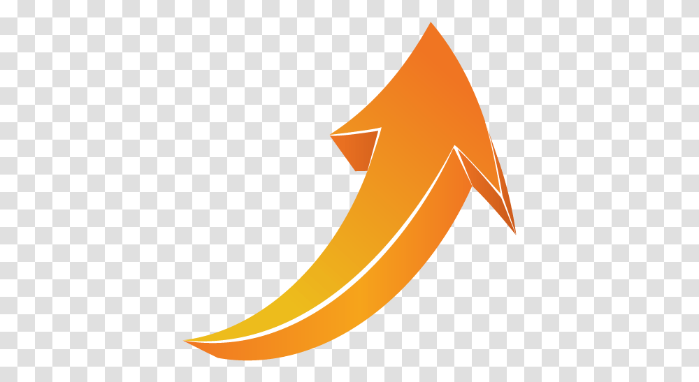 Free 3d Red Curved Arrow Panah Icon, Banana, Fruit, Plant, Food Transparent Png