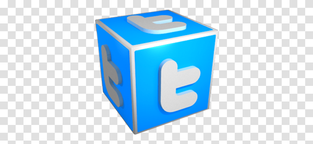 Free 3d Twitter Logo Cube Vector Graphic Vectorhqcom Twitter 3d Logo, Furniture, Face, Sphere, Box Transparent Png