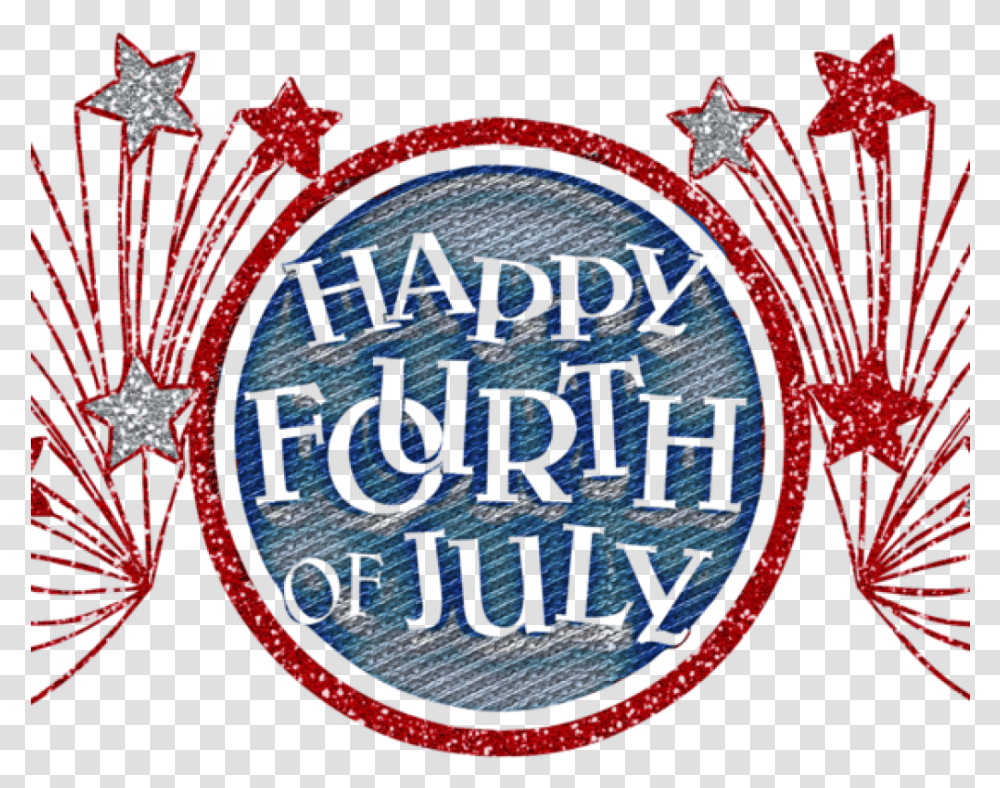 Free 4th Of July Clipart Happy Fourth Of July Clipart Illustration, Clock Tower, Label Transparent Png