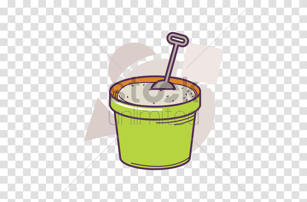 Free A Bucket Of Sand With Shovel Vector Image, Dishwasher, Appliance, Sewing, Steamer Transparent Png