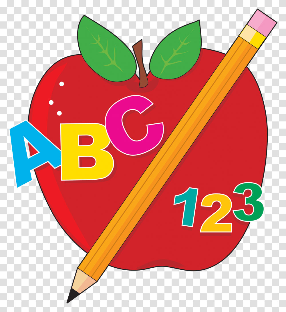 Free Abc Clipart Pictures Letters And Numbers Clipart, Pencil Transparent Png