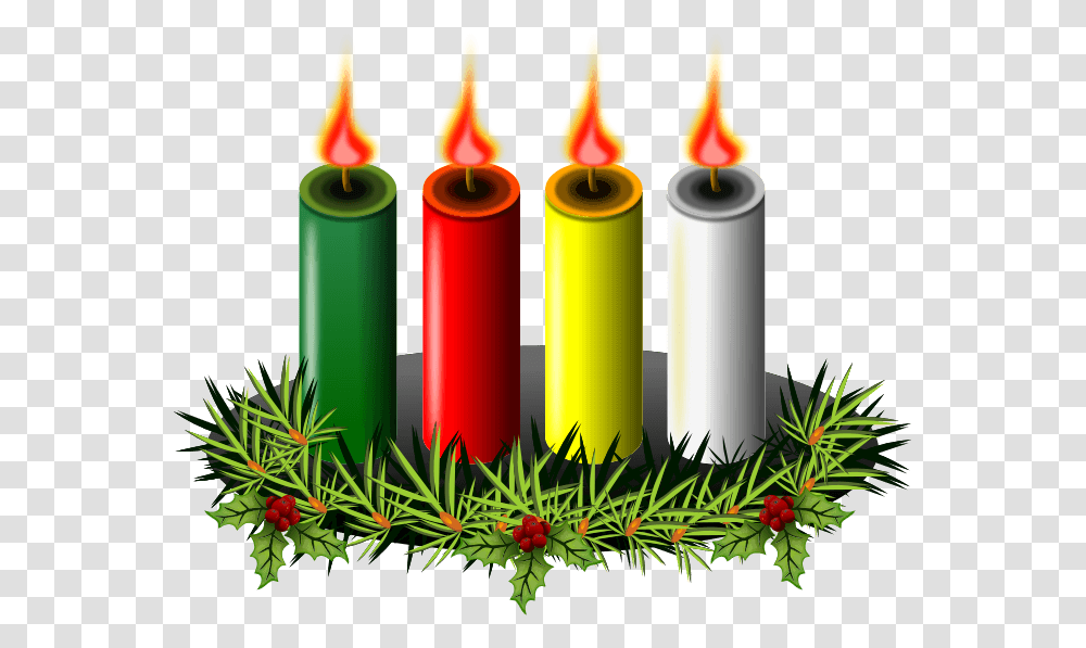 Free Advent Wreath Clip Art Adventskranz Clipart Adventskranz Clipart, Candle, Fire, Plant, Light Transparent Png