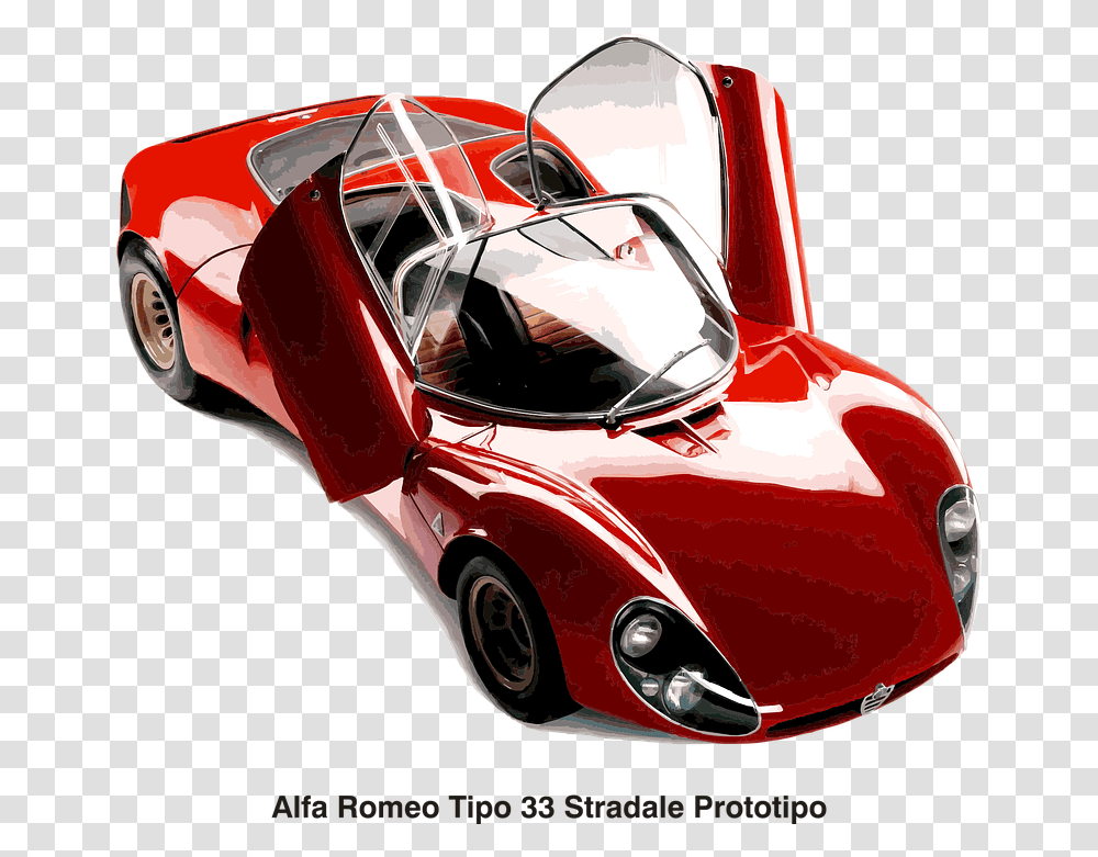 Free Alfa Romeo & Car Images Pixabay Alfa 33 Stradale, Sports Car, Vehicle, Transportation, Automobile Transparent Png