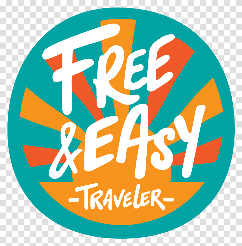 Free Amp Easy Traveler Free And Easy Traveler, Label, Poster, Advertisement Transparent Png