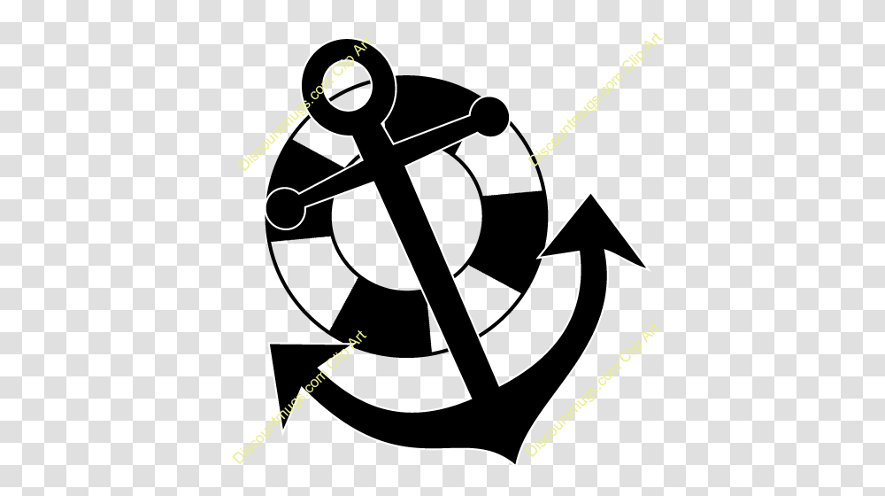 Free Anchor And Lifevest Clipart, Hook, Bow, Utility Pole Transparent Png