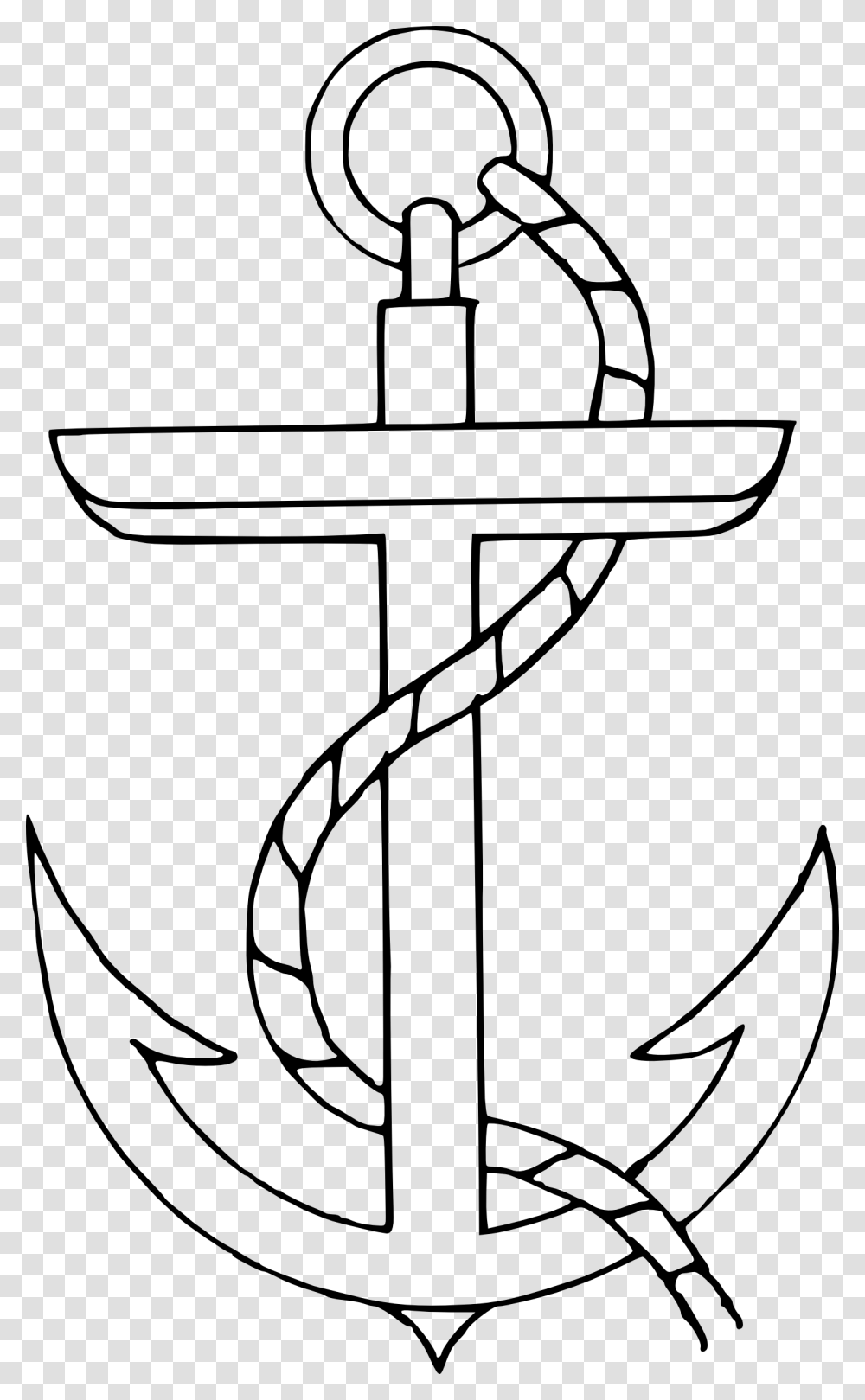 Free Anchor Department Image Clipart White Anchor Clip Art, Hook Transparent Png