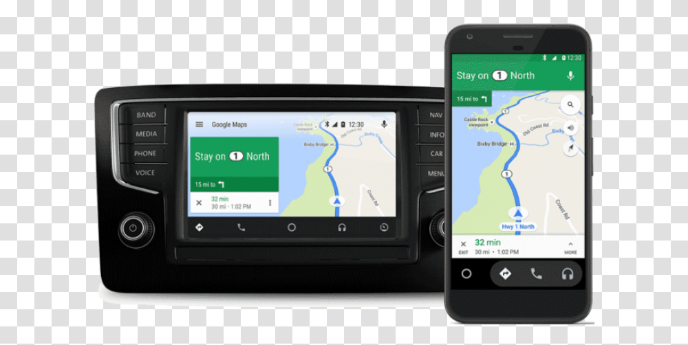 Free Android Auto, Mobile Phone, Electronics, Cell Phone, GPS Transparent Png