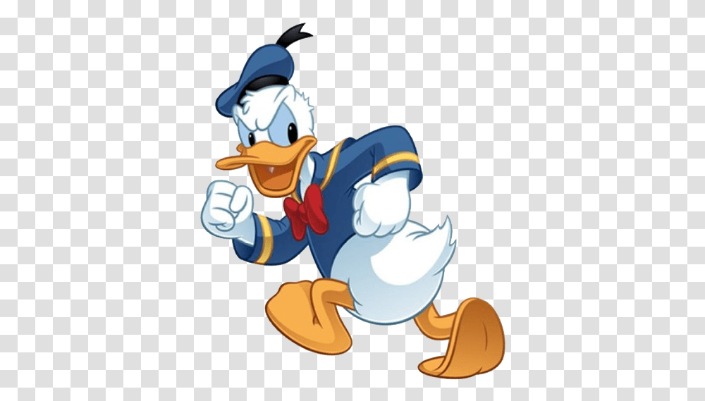 Free Angry Duck Cliparts Download Clip Art Donald Duck Mickey Mouse, Outdoors, Kicking Transparent Png