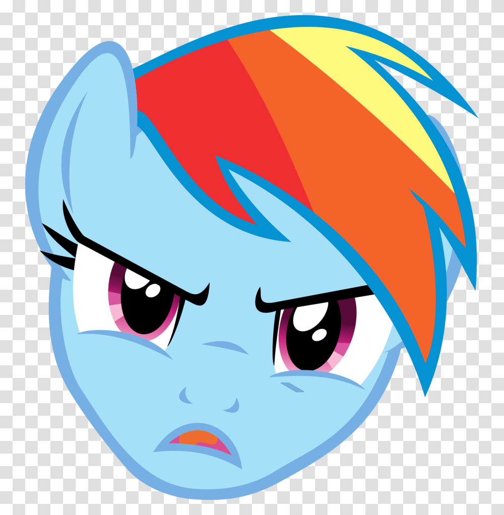 Free Angry Girl Download Mlp Rainbow Dash Angry, Comics, Book Transparent Png