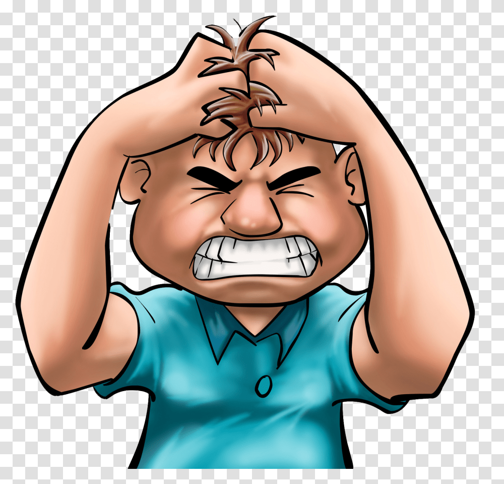 Free Angry Man Download Clip Art Controlling Anger, Face, Person, Human, Jaw Transparent Png