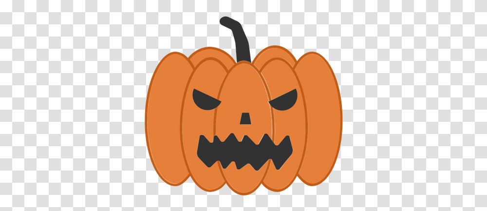 Free Angry Pumpkin Icon Of Flat Style Available In Svg, Vegetable, Plant, Food, Halloween Transparent Png