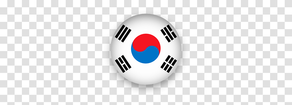 Free Animated South Korea Flags Korean Flag Clipart, Logo, Trademark, Soccer Ball Transparent Png