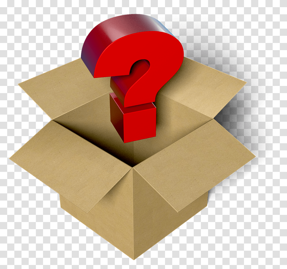 Free Any Questions Question Mark Box, Cardboard, Carton, Mailbox, Letterbox Transparent Png