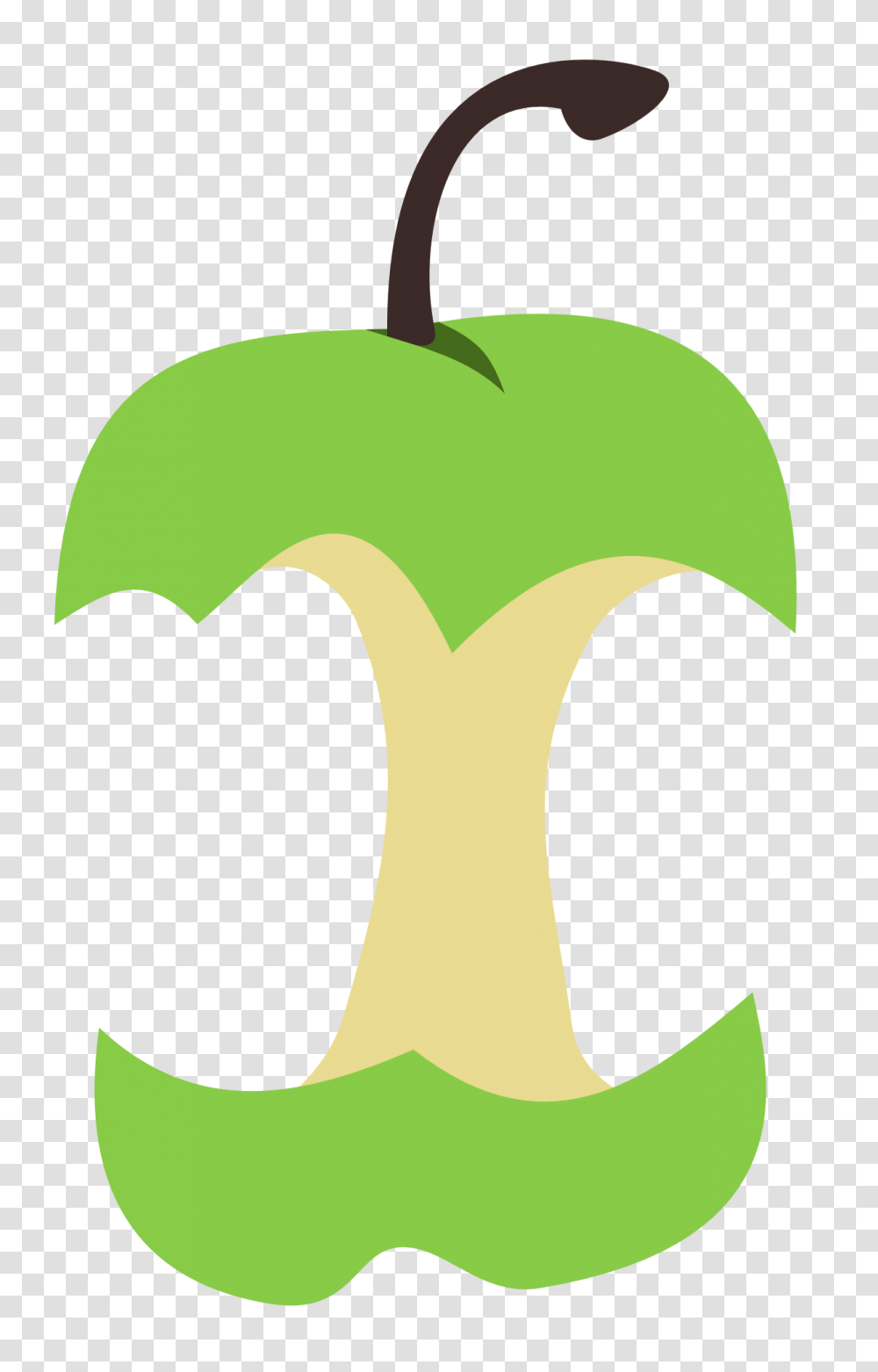 Free Apple Core Clipart Red Clip Art, Green, Plant, Tree, Vegetation Transparent Png