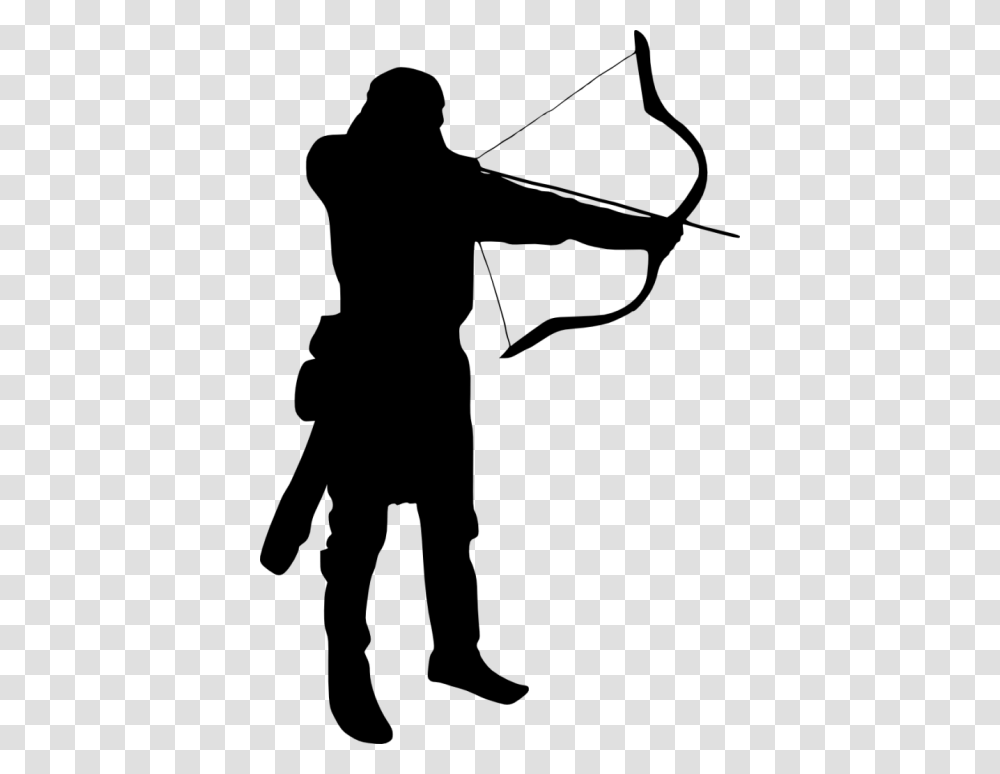 Free Archer Silhouette Images Archer Silhouette, Person, Human, Bow, Sport Transparent Png