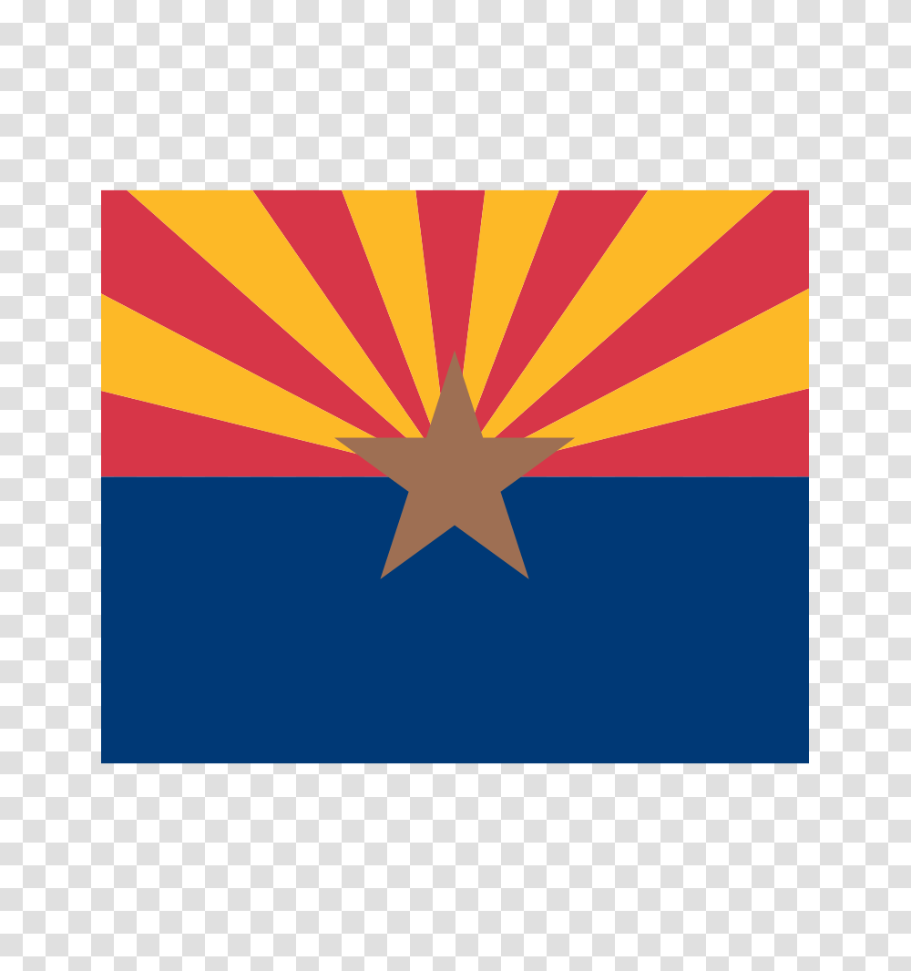 Free Arizona Flag Vector, Star Symbol, American Flag Transparent Png