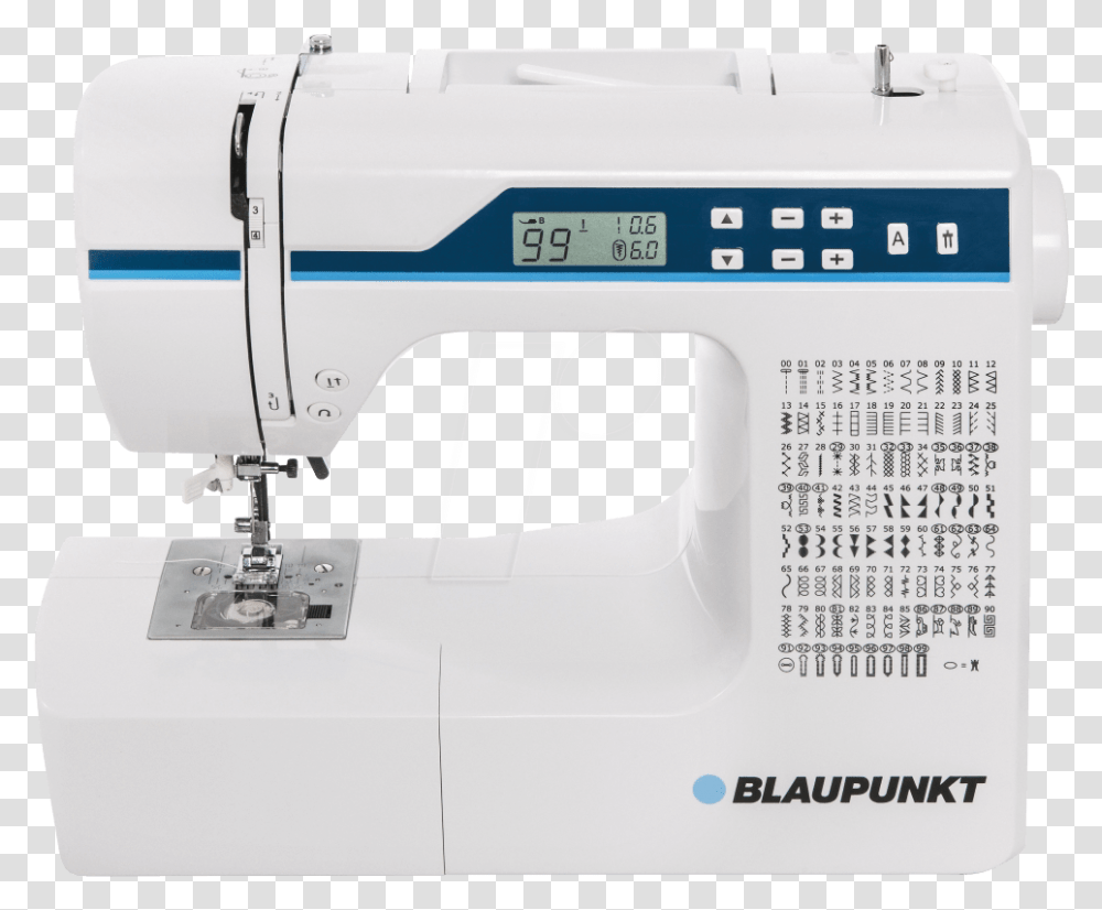 Free Arm Sewing Machine 200 Stitch Programs Blaupunkt Blaupunkt, Electrical Device, Appliance, Spoke Transparent Png
