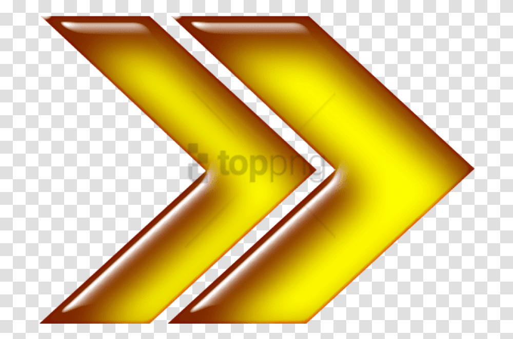 Free Arrow Yellow Right Image With Yellow Right Arrow, Light, Label, Lighting Transparent Png
