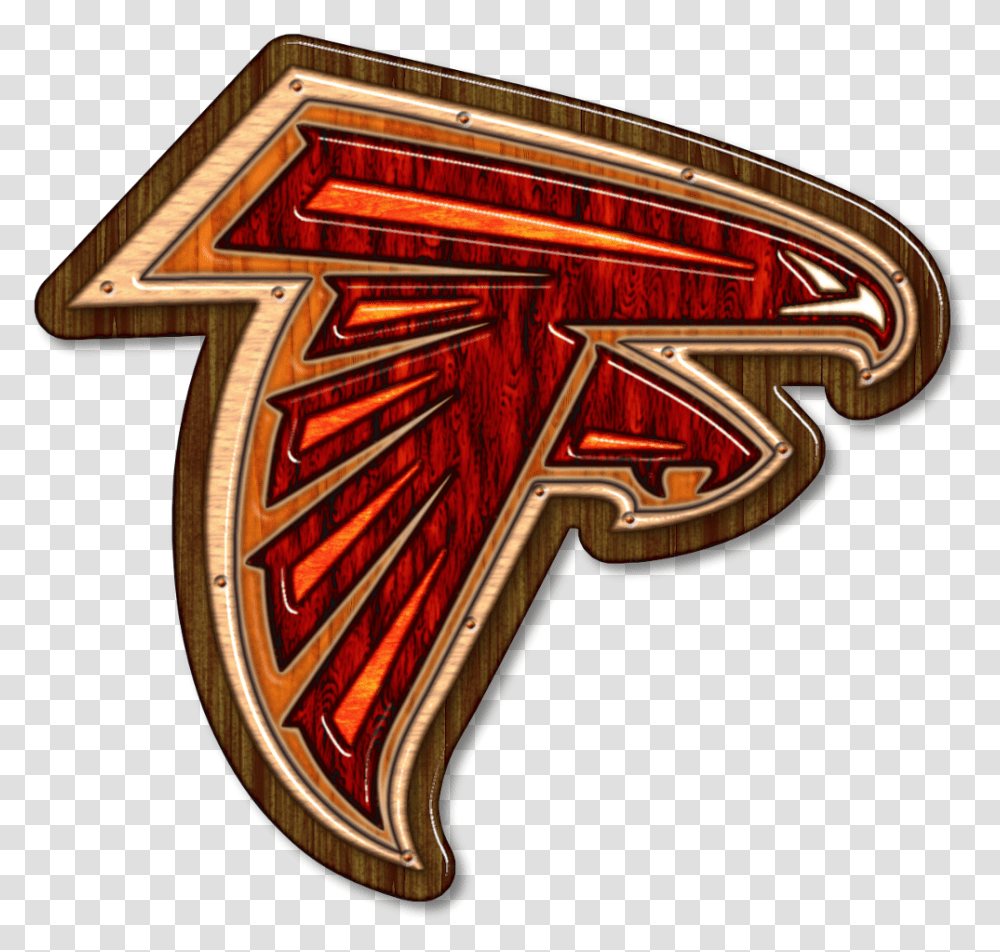 Free Atlanta Falcons Logo, Trademark, Emblem Transparent Png