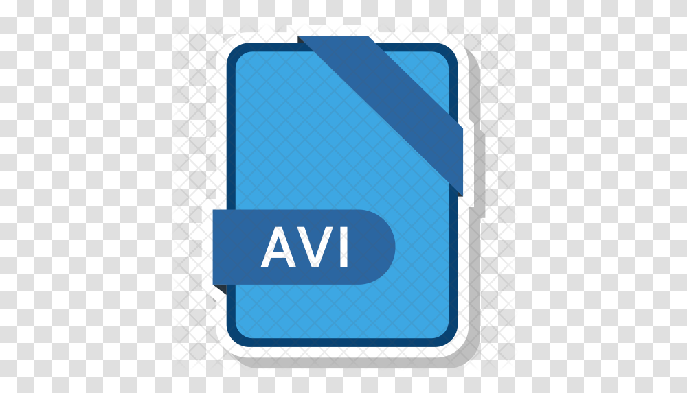 Free Avi File Icon Of Flat Style New York City, Label, Text, Electronics, Computer Transparent Png