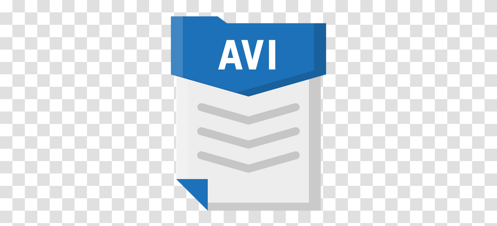 Free Avi File Icon Of Flat Style Vertical, Text, Word, Label, Security Transparent Png