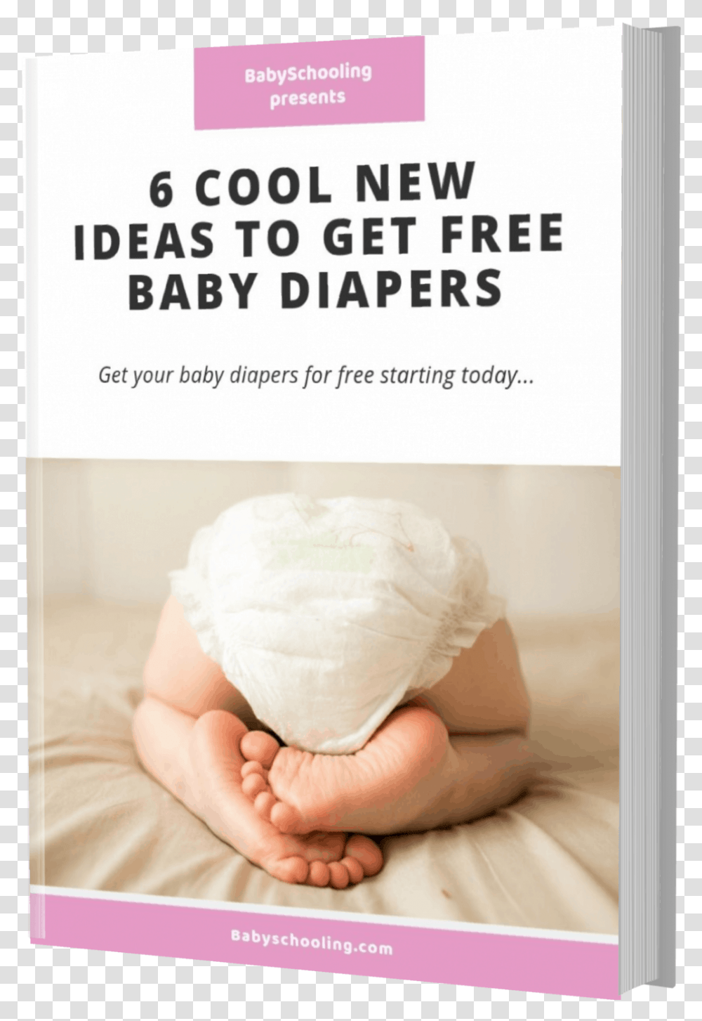 Free Baby Diapers Ebook Baby Bottom In Diaper, Person, Human Transparent Png
