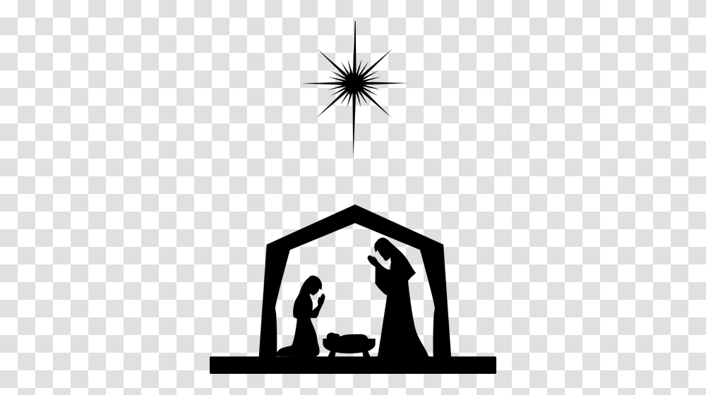 Free Baby Jesus Silhouette Clip Art New Coloring Kids, Gray, World Of Warcraft Transparent Png