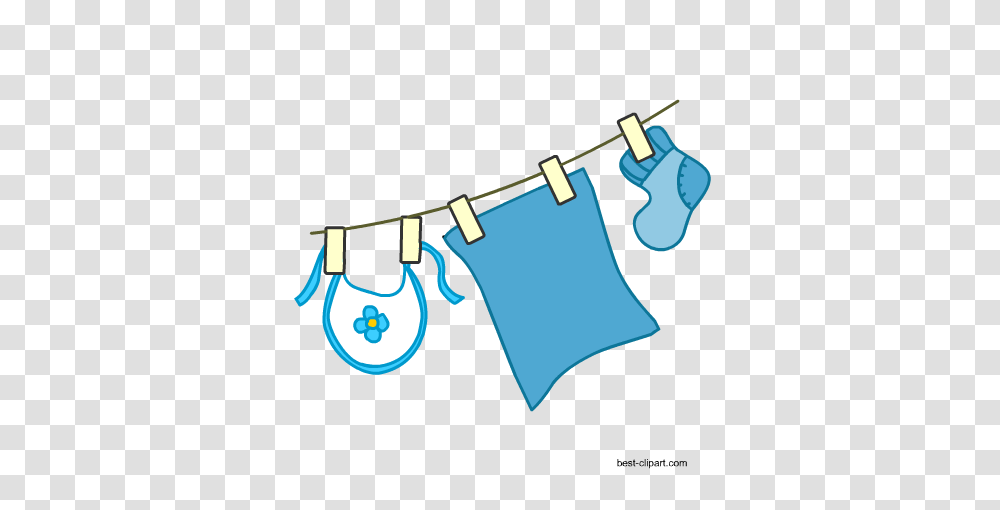 Free Baby Shower Clip Art, Axe, Tool, Bib Transparent Png