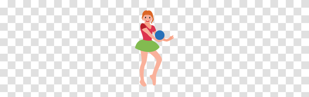Free Ball Exercise Icon Download, Person, Human, Female, Girl Transparent Png