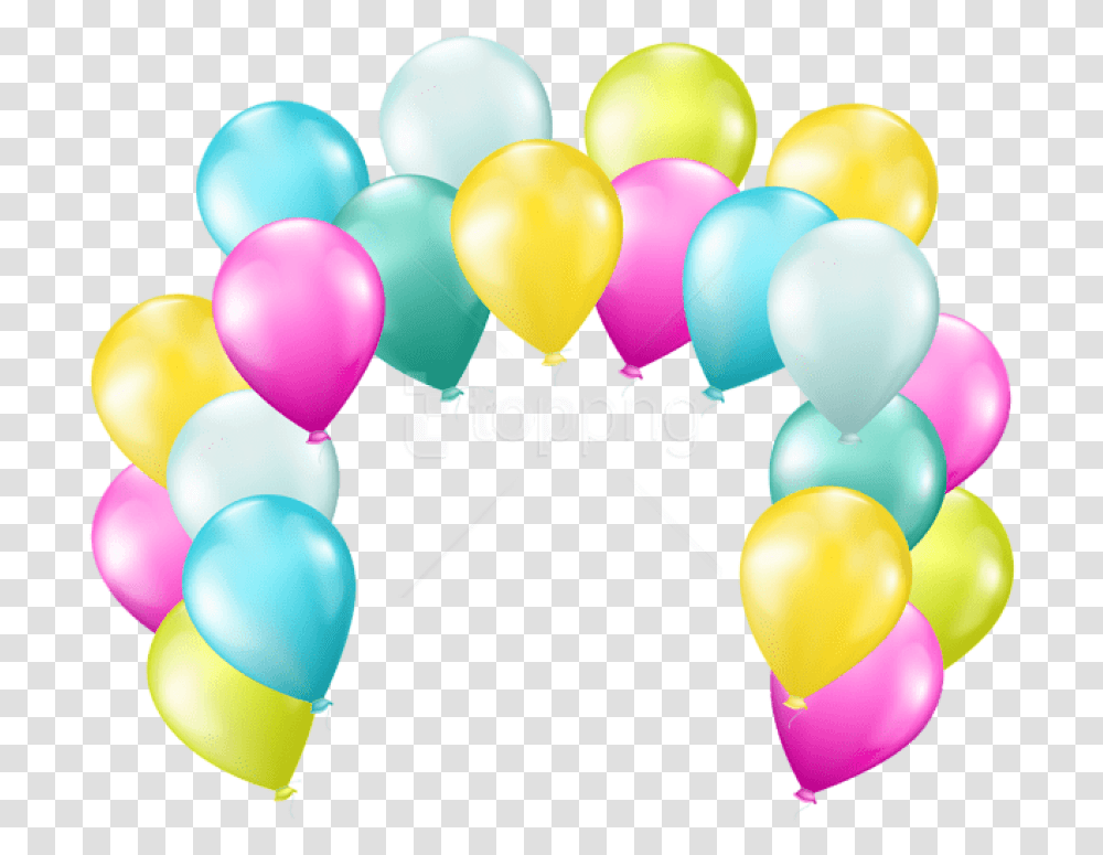 Free Balloons Arch Images Background Birthday Balloons Arch Transparent Png