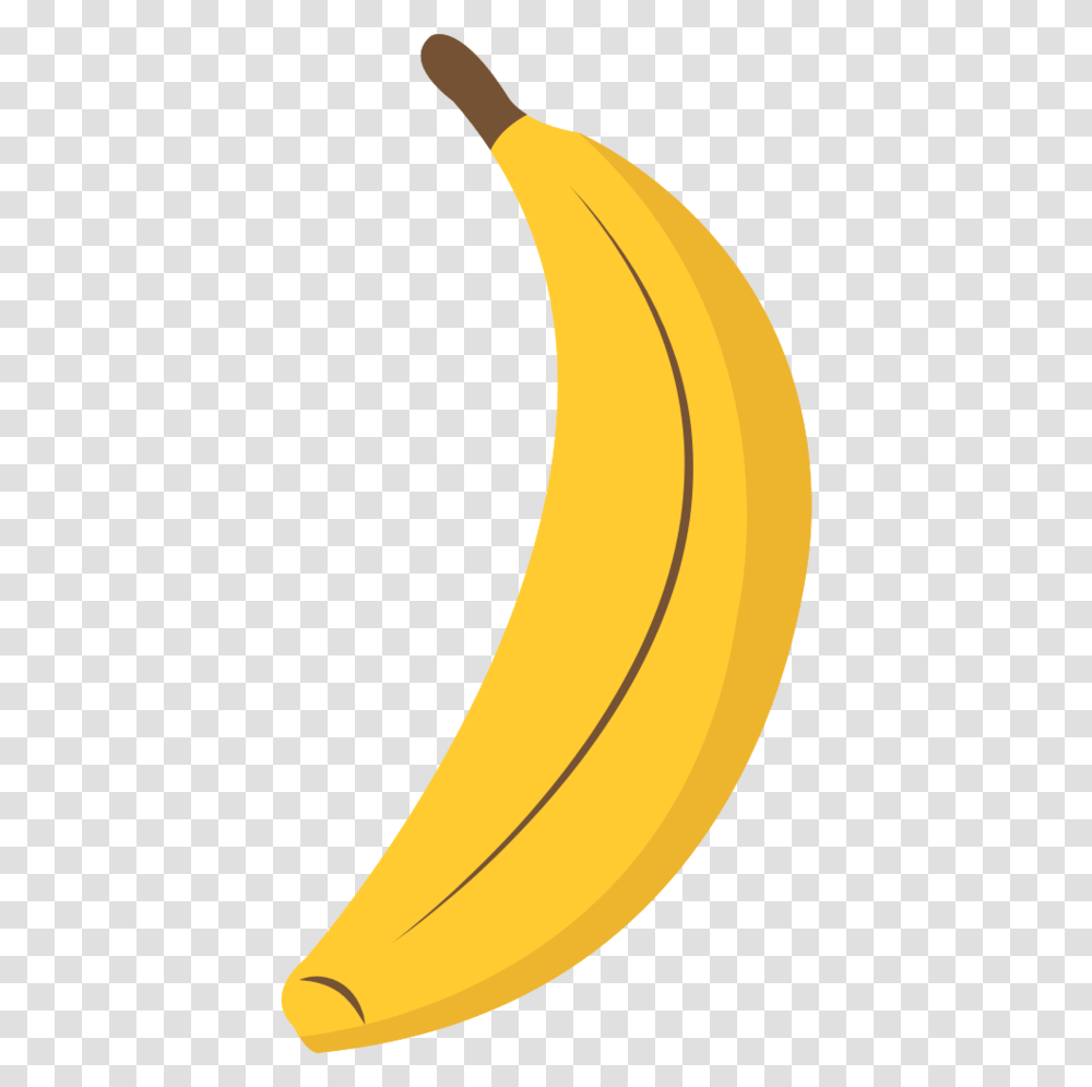 Free Banana With Background Banana, Fruit, Plant, Food Transparent Png