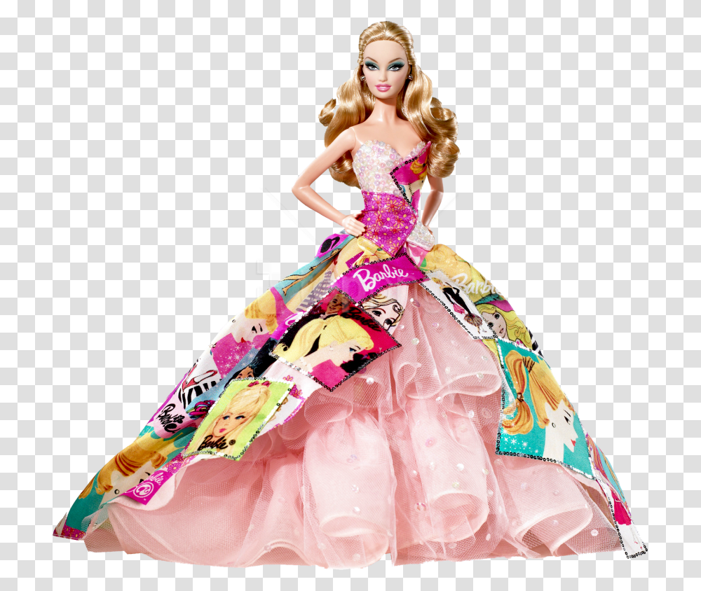 Free Barbie Doll Images Barbie Doll Images, Figurine, Toy, Wedding Gown, Robe Transparent Png