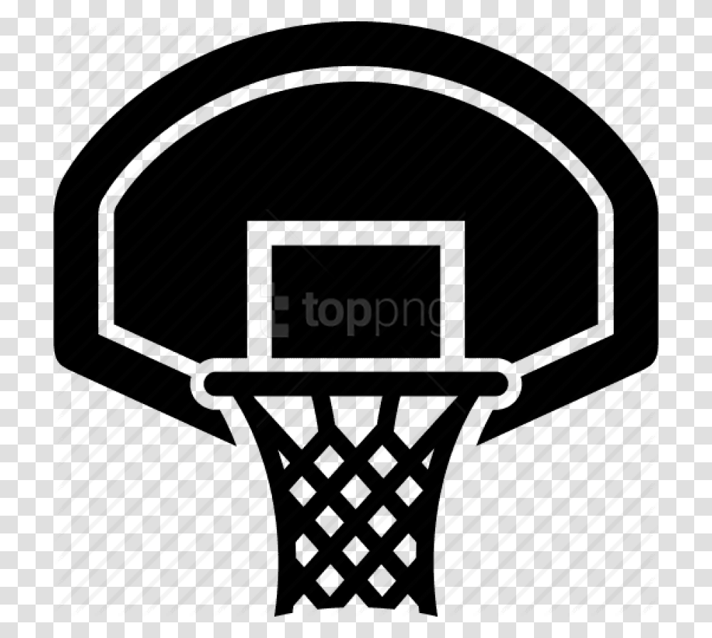 Free Basketball Net Image With Basketball Hoop Icon, Gate, Stencil, Tie, Accessories Transparent Png