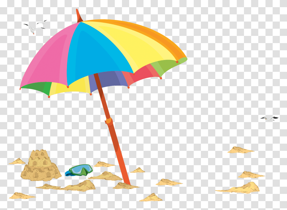 Free Beach Umbrella Illustration, Bird, Animal, Canopy, Patio Umbrella Transparent Png
