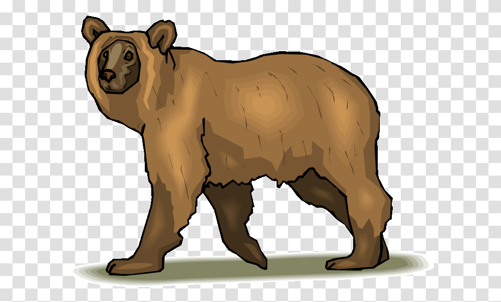 Free Bear Clipart Omnivorse Human, Animal, Mammal, Wildlife, Brown Bear Transparent Png