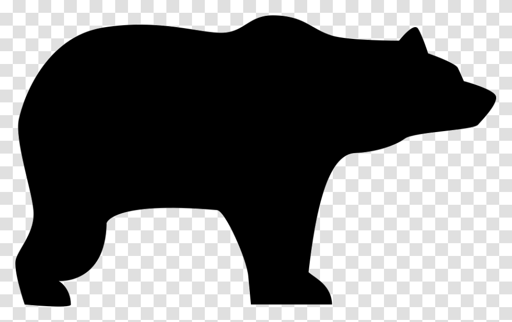 Free Bear Svg File Download Free Bear Svg File, Silhouette, Mammal, Animal, Stencil Transparent Png