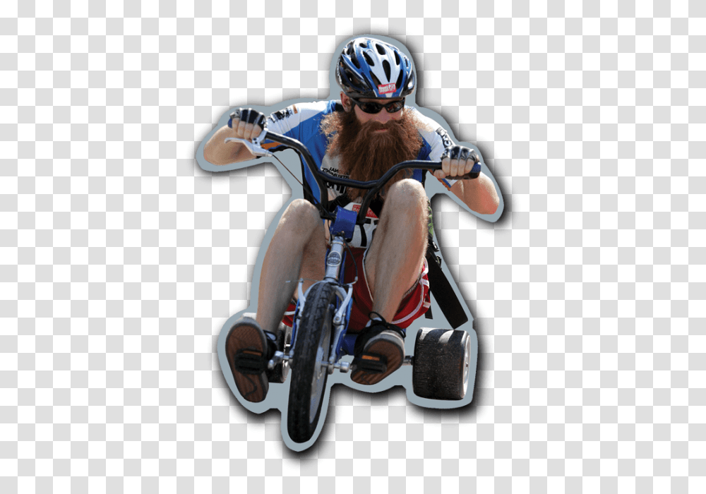 Free Bearded Guy On Bike Images Background Bearded Guy On Bike, Helmet, Bicycle, Vehicle Transparent Png