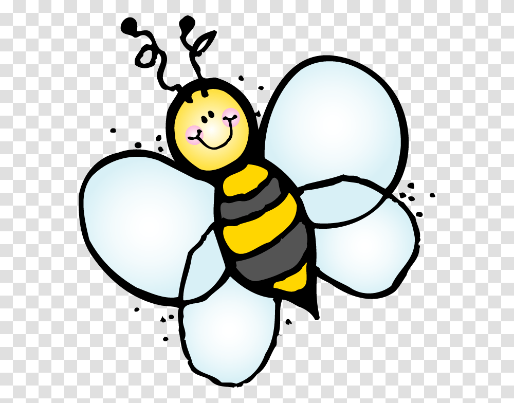 Free Bee Clipart, Honey Bee, Insect, Invertebrate, Animal Transparent Png