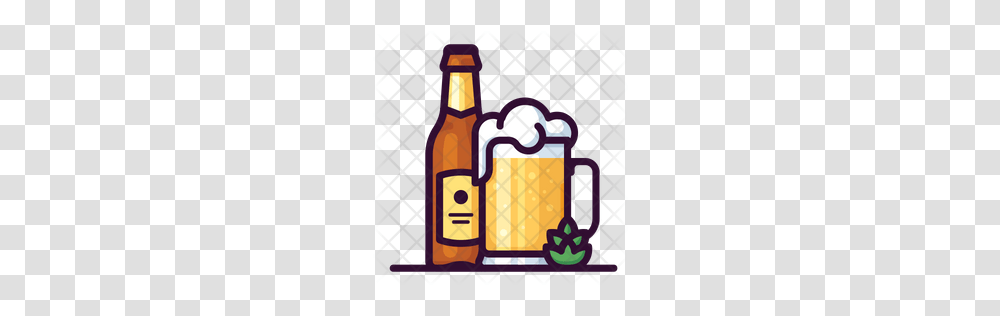 Free Beer Icon Download Formats, Alcohol, Beverage, Drink, Bottle Transparent Png