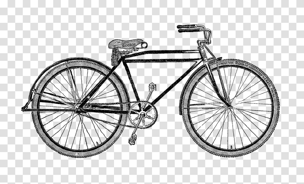 Free Bicycle Clip Art Antique Images Free Digital Bike Image, Astronomy, Outer Space, Outdoors, Musician Transparent Png